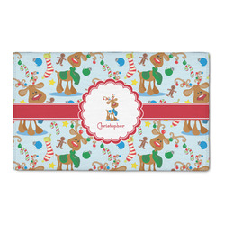 Reindeer 3' x 5' Patio Rug (Personalized)