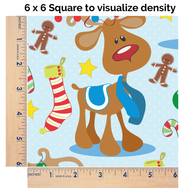 Reindeer 6x6 Swatch of Fabric