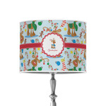 Reindeer 8" Drum Lamp Shade - Poly-film (Personalized)