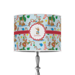 Reindeer 8" Drum Lamp Shade - Poly-film (Personalized)