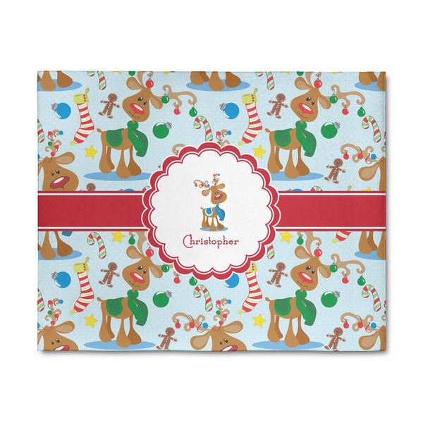 Custom Reindeer 8' x 10' Indoor Area Rug (Personalized)
