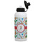 Reindeer Aluminum Water Bottle - White Front