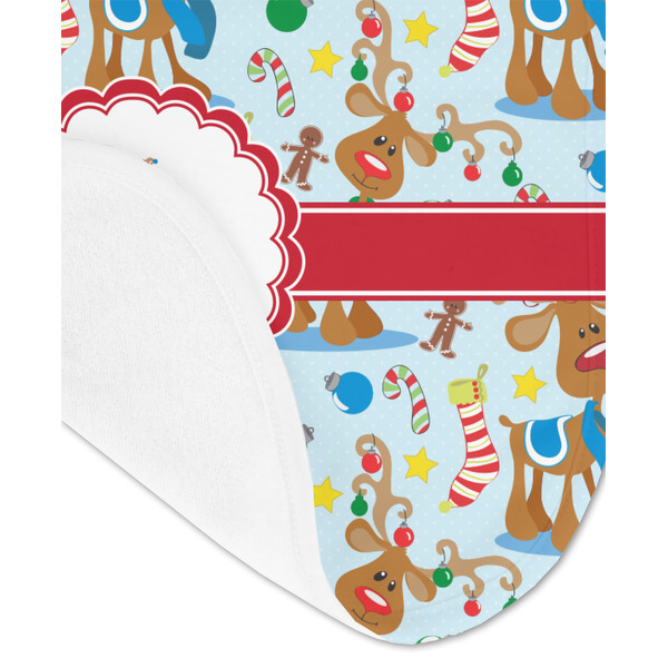 Reindeer Baby Bib - AFT detail