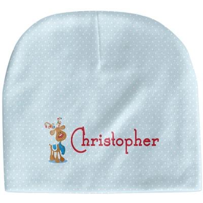 Reindeer Baby Hat (Beanie) (Personalized)