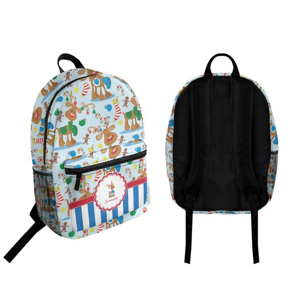 Reindeer Backpack front and back - Apvl