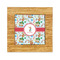 Reindeer Bamboo Trivet with 6" Tile - FRONT