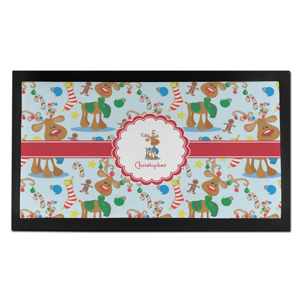 Custom Reindeer Bar Mat - Small (Personalized)