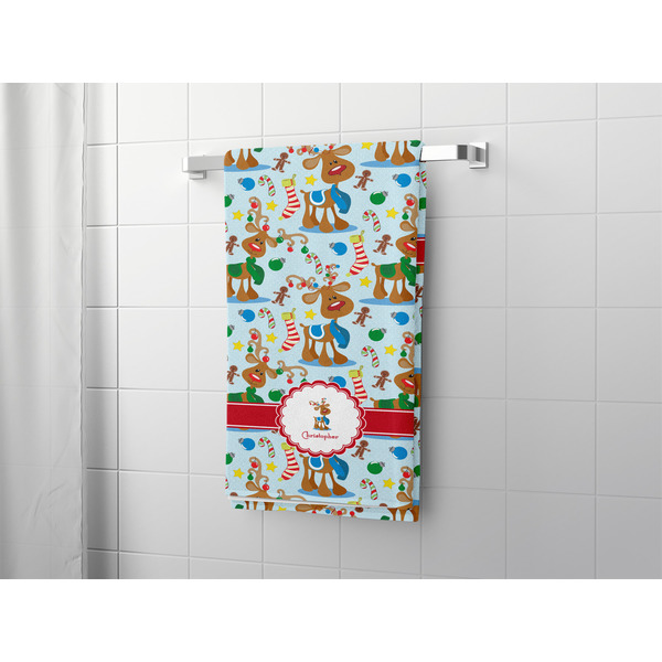 Reindeer Bath Towel - LIFESTYLE
