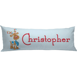 Reindeer Body Pillow Case (Personalized)