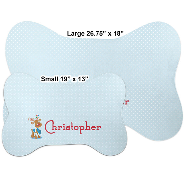 Reindeer Bone Shaped Mat Comparison