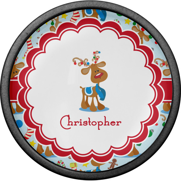 Reindeer Cabinet Knob - Black - Front