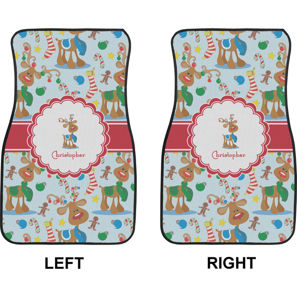 Reindeer Car Mat Front - Approval