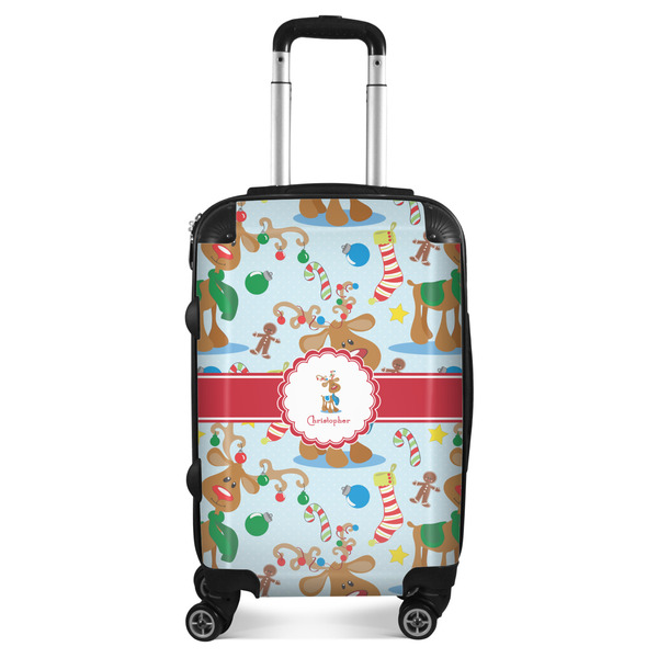 Custom Reindeer Suitcase (Personalized)