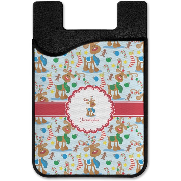 Reindeer Cell Phone Credit Card Holder