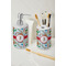 Reindeer Ceramic Bathroom Accessories - LIFESTYLE (toothbrush holder & soap dispenser)