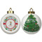 Reindeer Ceramic Christmas Ornament - X-Mas Tree (APPROVAL)