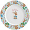 Reindeer Ceramic Dinner Plates (Set of 4) (Personalized)
