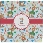 Reindeer Ceramic Tile Hot Pad (Personalized)