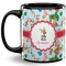 Reindeer Coffee Mug - 11 oz - Full- Black