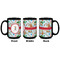 Reindeer Coffee Mug - 15 oz - Black APPROVAL