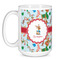 Reindeer Coffee Mug - 15 oz - White