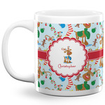Reindeer 20 Oz Coffee Mug - White (Personalized)