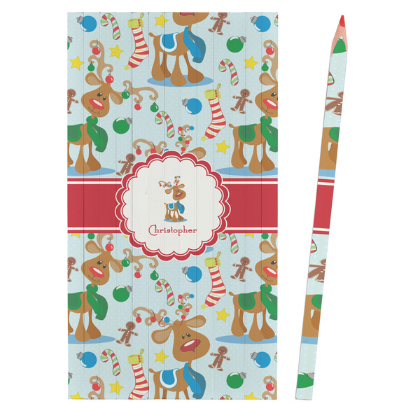 Reindeer Colored Pencils - Front View