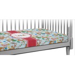Reindeer Crib Fitted Sheet (Personalized)