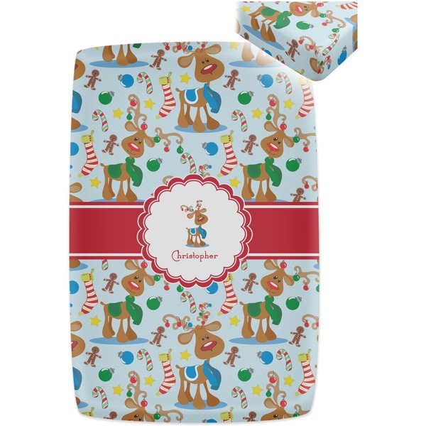 Reindeer Crib Fitted Sheet - Apvl
