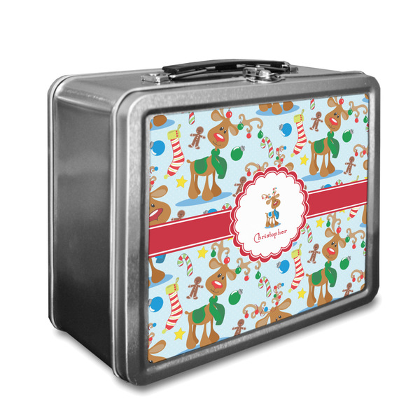 Custom Reindeer Lunch Box (Personalized)