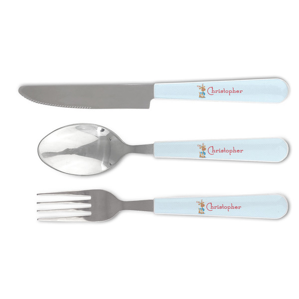 Custom Reindeer Cutlery Set (Personalized)