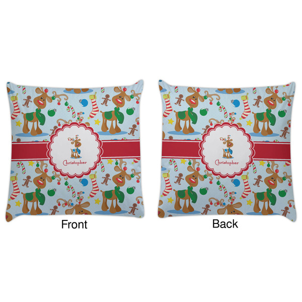 Reindeer Decorative Pillow Case - Approval