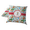 Reindeer Decorative Pillow Case - TWO