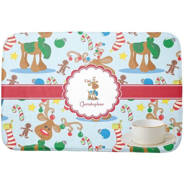 Reindeer Dish Drying Mat