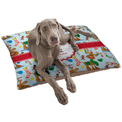 Reindeer Dog Bed - Large w/ Name or Text