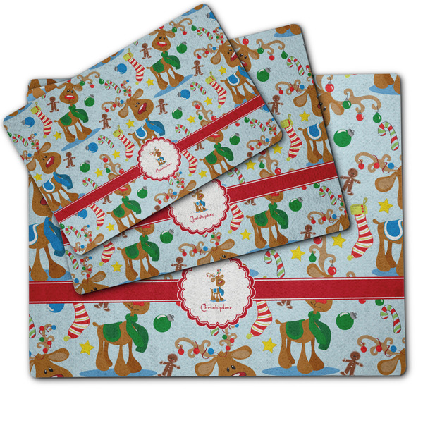 Reindeer Dog Food Mat - MAIN (sm, med, lrg)