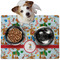 Reindeer Dog Food Mat - Medium LIFESTYLE