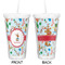 Reindeer Double Wall Tumbler with Straw - Approval