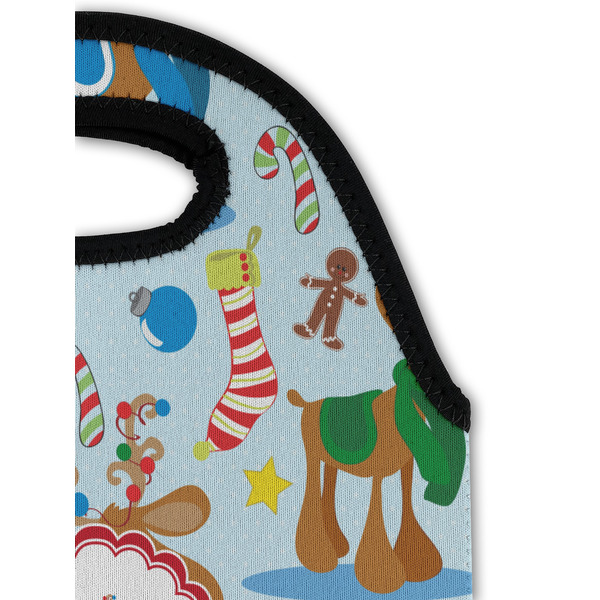 Reindeer Double Wine Tote - Detail 1 (new)