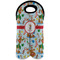 Reindeer Wine Tote Bag (2 Bottles) (Personalized)