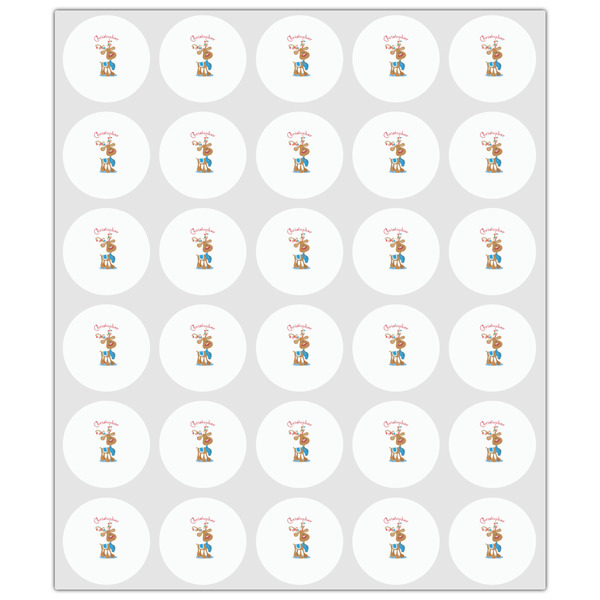 Reindeer Drink Topper - XSmall - Set of 30