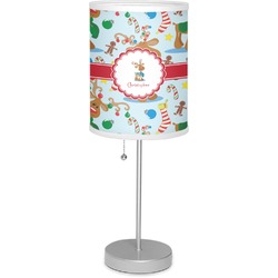 Reindeer 7" Drum Lamp with Shade (Personalized)