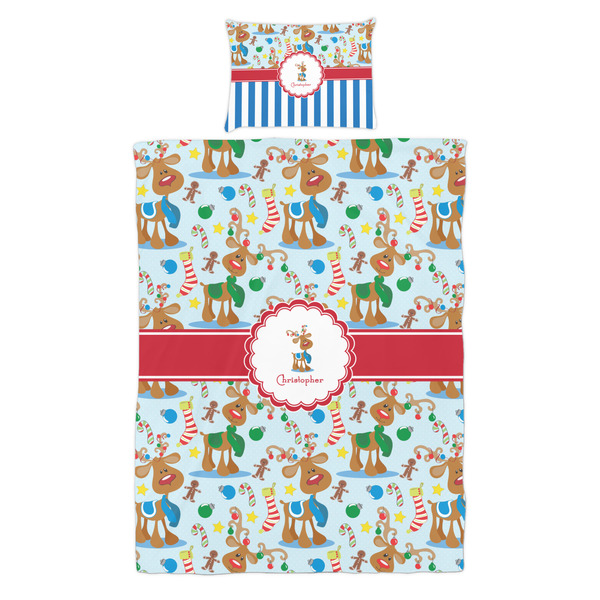Reindeer Duvet Cover Set - Twin - Alt Approval