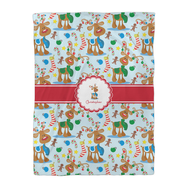 Reindeer Duvet Cover - Twin XL - Front