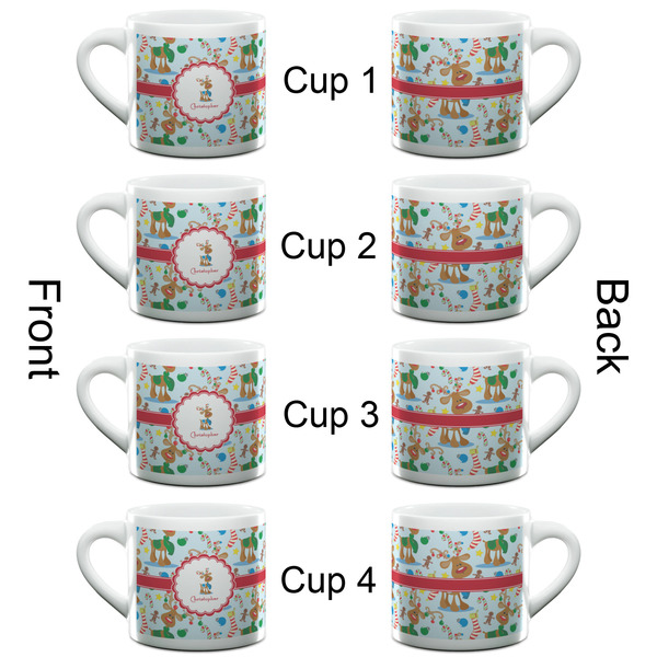 Reindeer Espresso Cup - 6oz (Double Shot Set of 4) APPROVAL