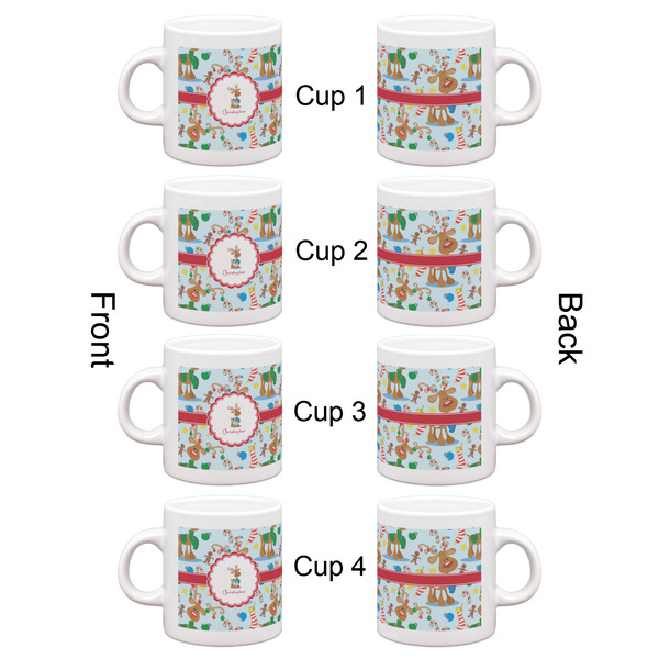 Reindeer Espresso Cup Set of 4 - Apvl