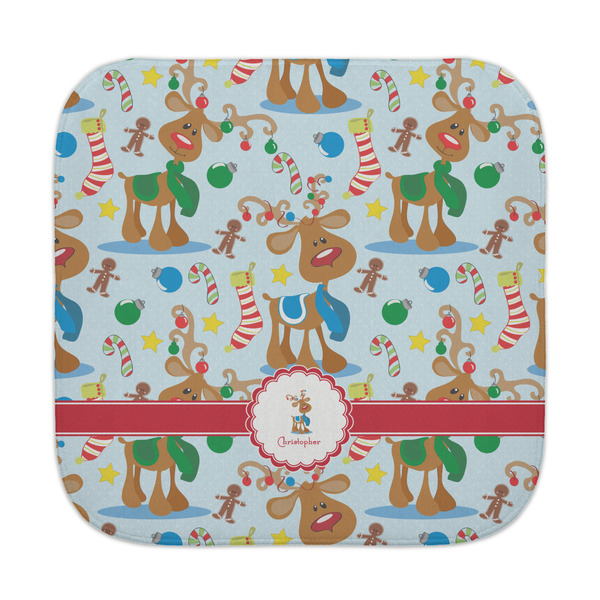 Custom Reindeer Face Towel (Personalized)