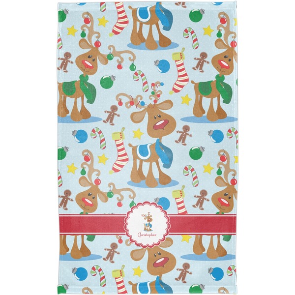 Reindeer Finger Tip Towel - Full View