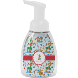 Reindeer Foam Soap Bottle - White (Personalized)