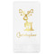Reindeer Guest Napkins - Foil Stamped (Personalized)